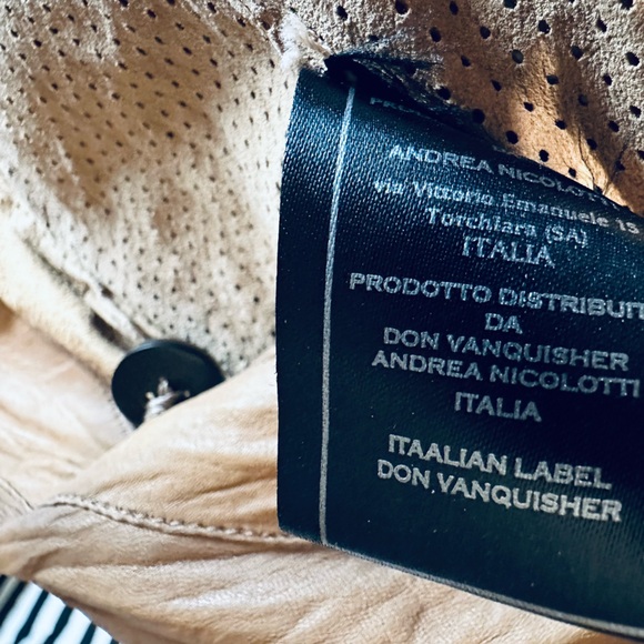 Don Vanquisher Italian Leather Jacket - Picture 6 of 6